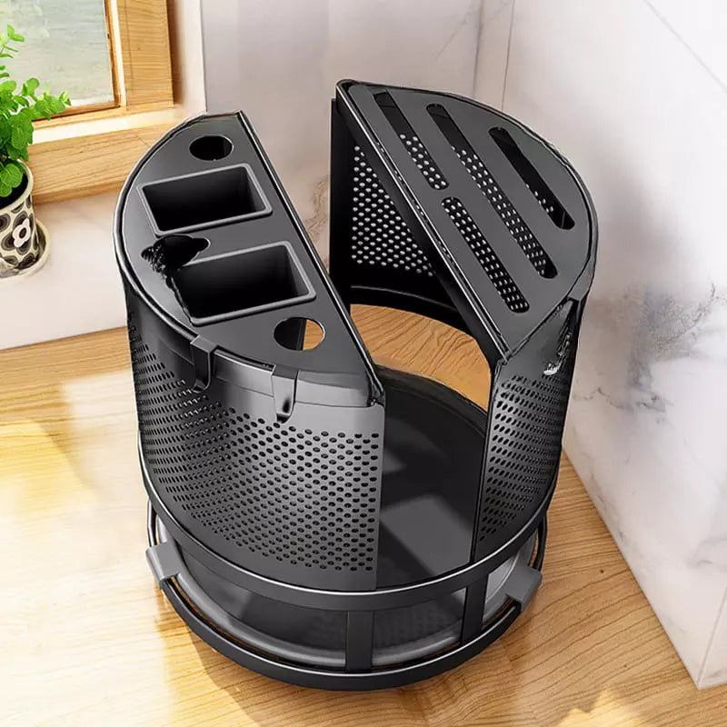 Suporte para Facas e Utensílios com Compartimentos e Alça - Casa Elège