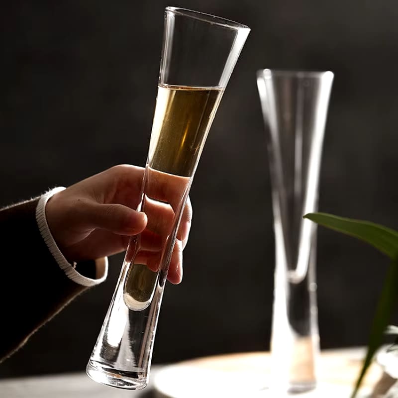Taça de Champanhe em Cristal Levigado para Espumantes - Casa Elège