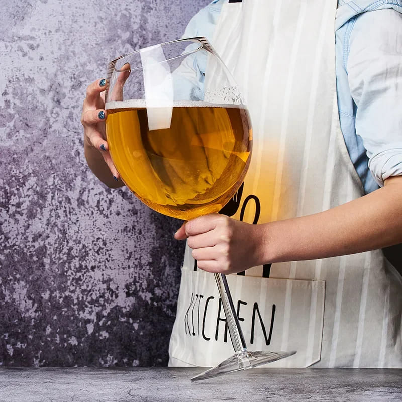 Taça de Vinho em Cristal Gigante 3 Litros para Degustação - Casa Elège