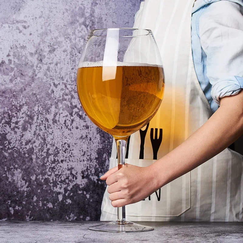 Taça de Vinho em Cristal Gigante 3 Litros para Degustação - Casa Elège