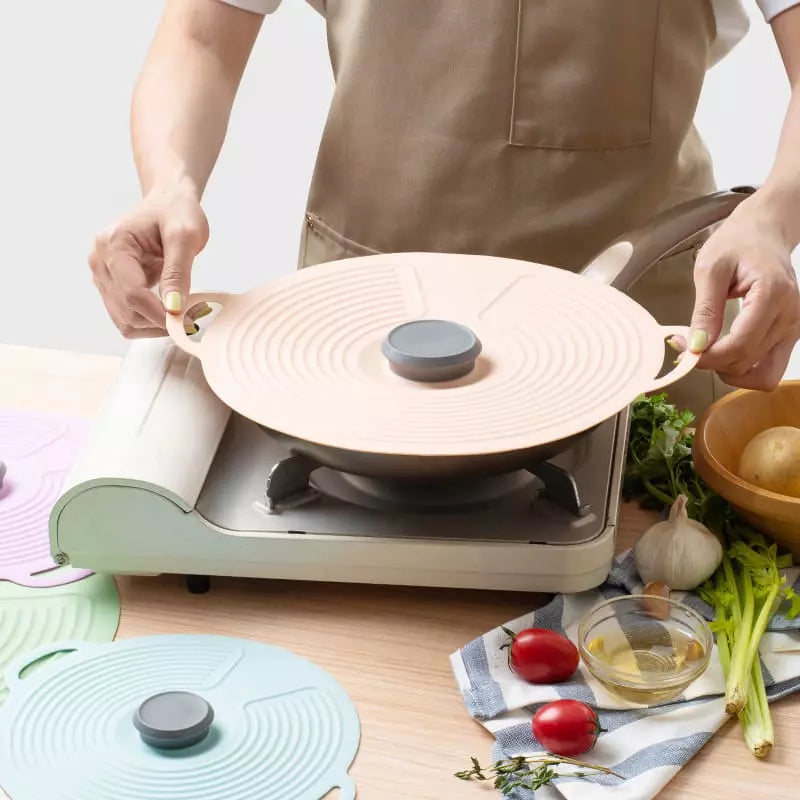 Tampa Dobrável de Silicone Universal para Micro-ondas - Casa Elège
