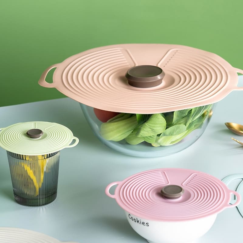 Tampa Dobrável de Silicone Universal para Micro-ondas - Casa Elège
