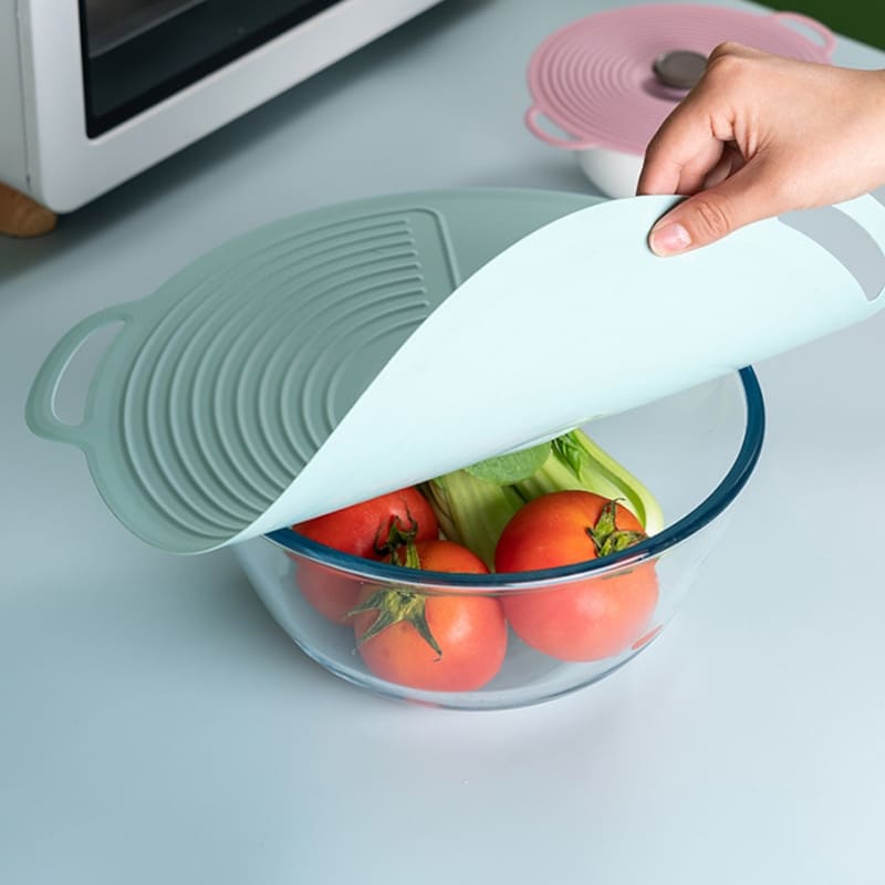 Tampa Dobrável de Silicone Universal para Micro-ondas - Casa Elège