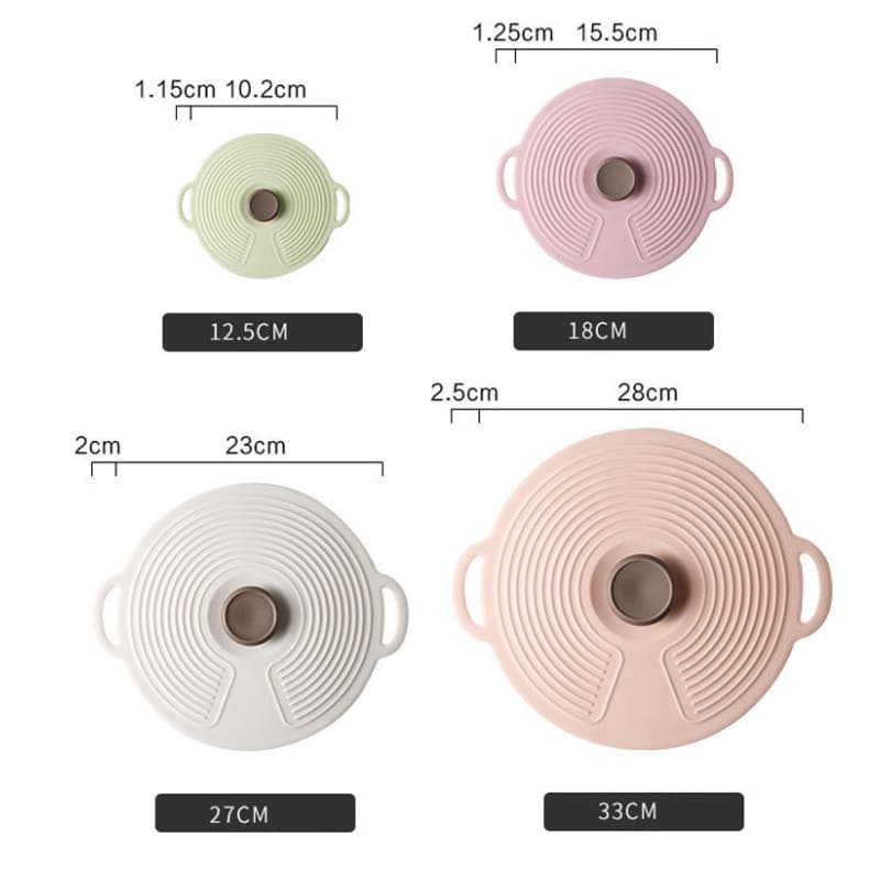 Tampa Dobrável de Silicone Universal para Micro-ondas - Casa Elège
