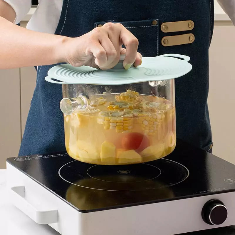Tampa Dobrável de Silicone Universal para Micro-ondas - Casa Elège