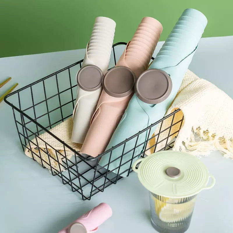 Tampa Dobrável de Silicone Universal para Micro-ondas - Casa Elège