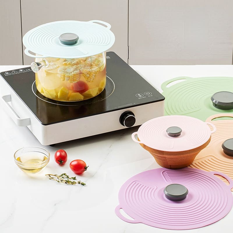 Tampa Dobrável de Silicone Universal para Micro-ondas - Casa Elège