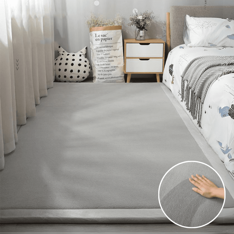 Tapete Antiderrapante de Veludo Cristal Luxo Lavável - Casa Elège