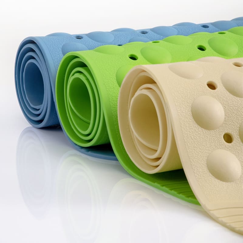 Tapete Antiderrapante Para Box Em PVC Com Ventosas Extras - Casa Elège