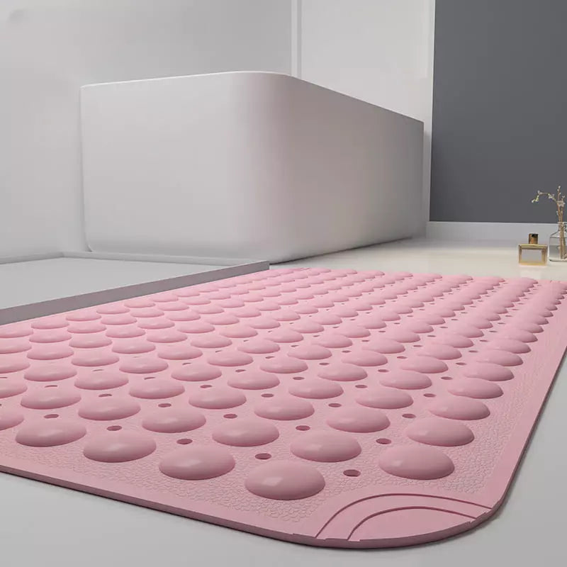 Tapete Antiderrapante Para Box Em PVC Com Ventosas Extras - Casa Elège