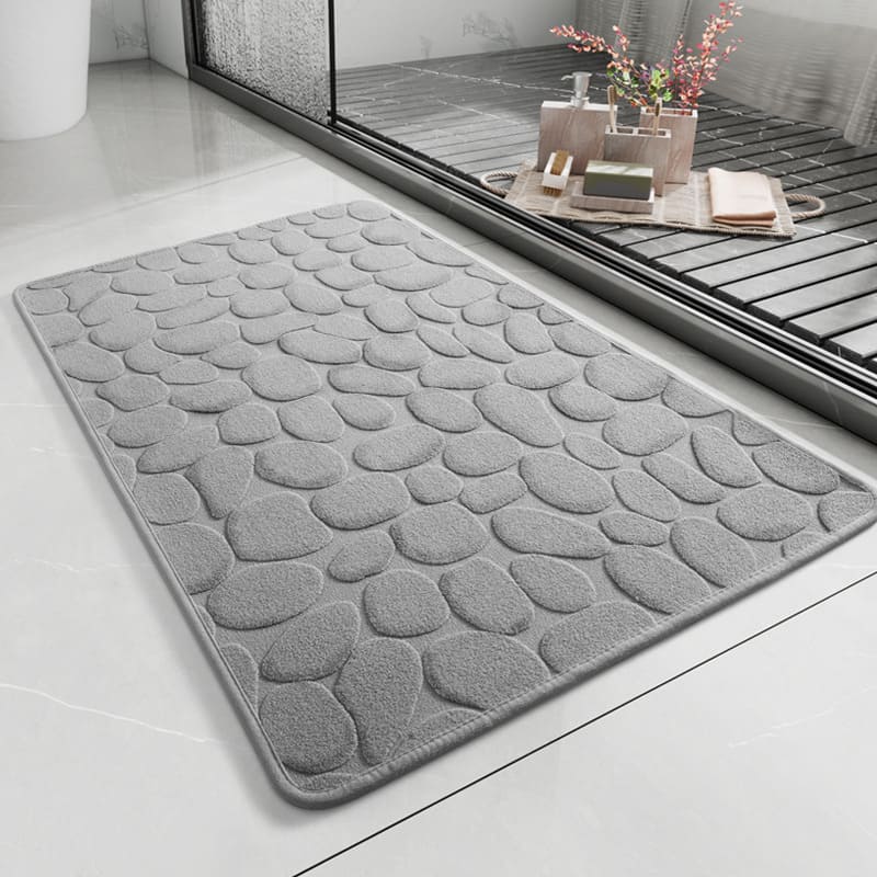 Tapete Antiderrapante Absorvente Para Banheiro Macio - Casa Elège