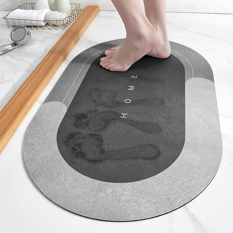 Tapete de Banheiro Antiderrapante Absorvente Premium - Casa Elège