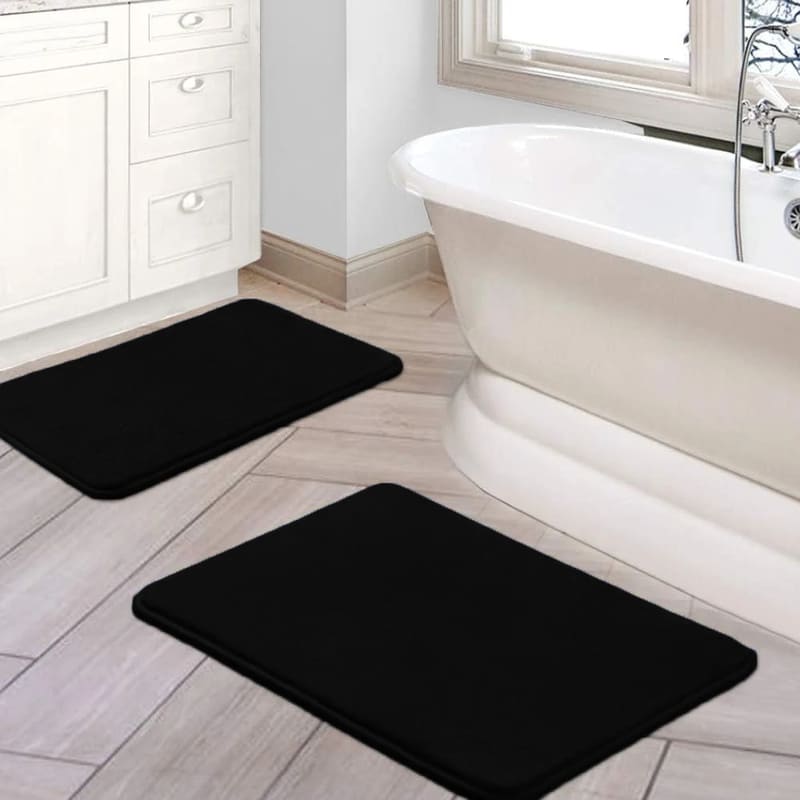 Tapete de Banheiro em Veludo Antiderrapante Absorvente - Casa Elège