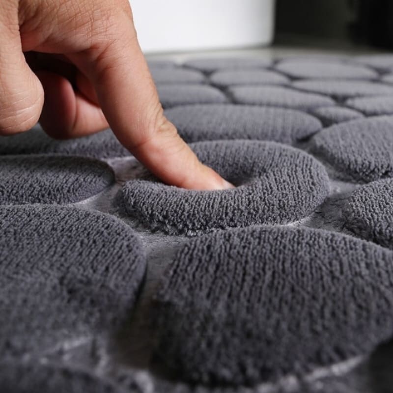 Tapete Antiderrapante Absorvente Para Banheiro Macio - Casa Elège