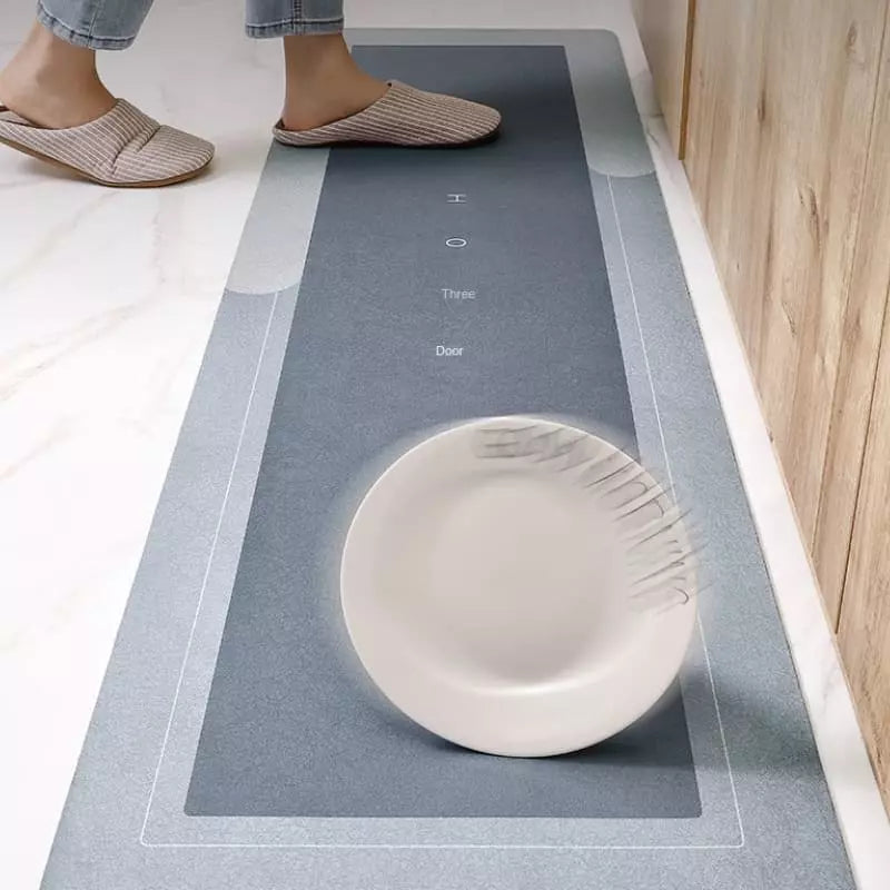 Tapete de Cozinha Antiderrapante em Couro e Espuma - Casa Elège