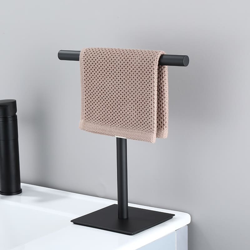 Toalheiro De Mesa Em Aço Inox Com Base Emborrachada - Casa Elège
