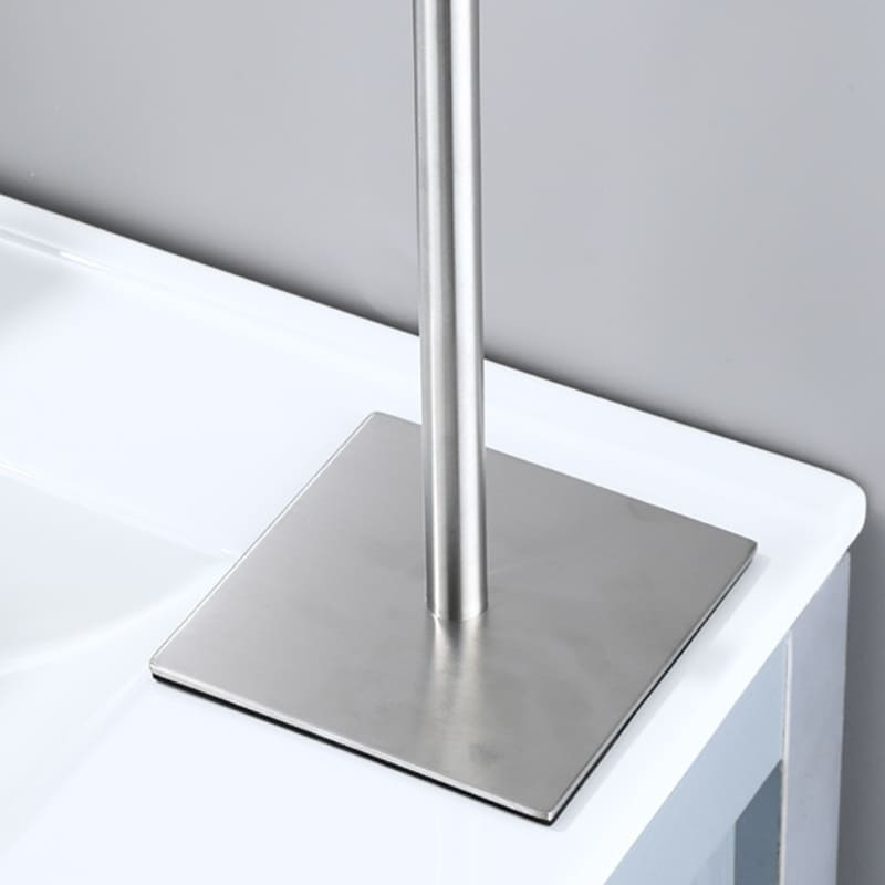 Toalheiro De Mesa Em Aço Inox Com Base Emborrachada - Casa Elège