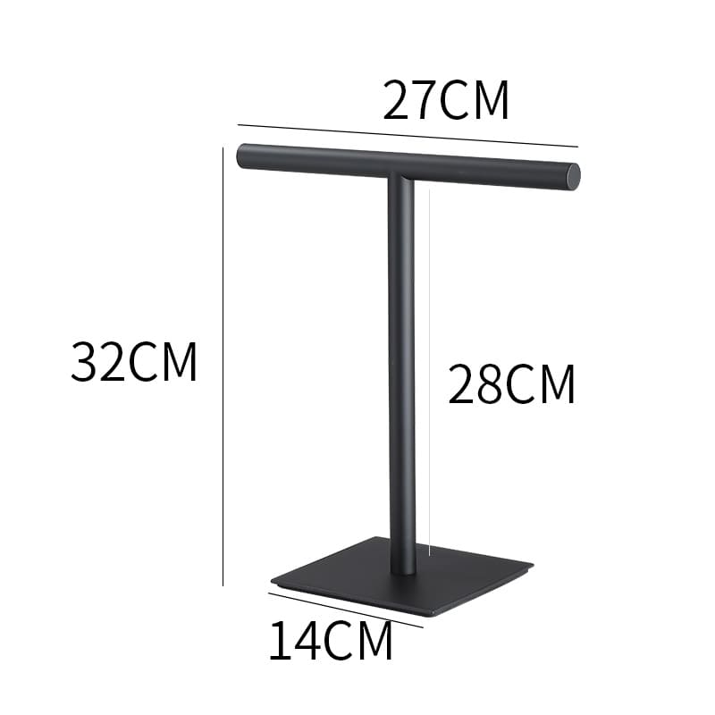 Toalheiro De Mesa Em Aço Inox Com Base Emborrachada - Casa Elège