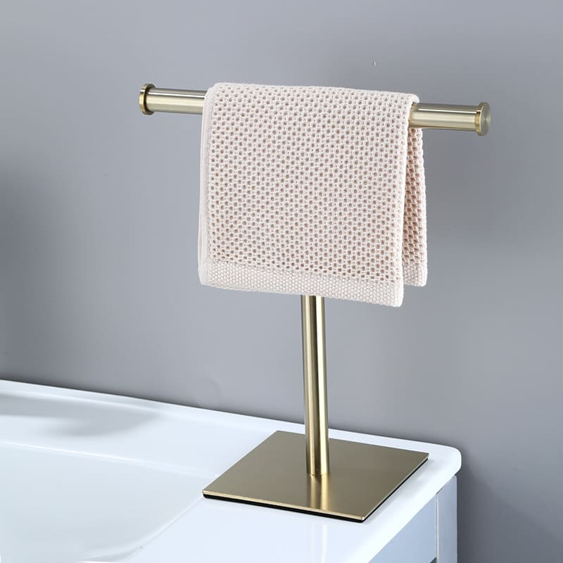 Toalheiro De Mesa Em Aço Inox Com Base Emborrachada - Casa Elège