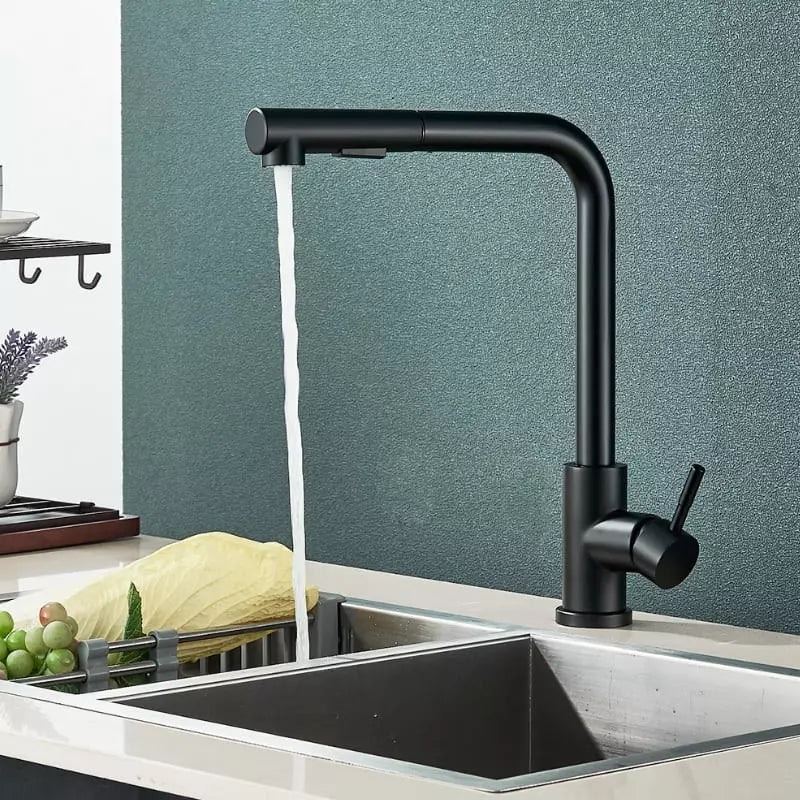 Torneira Gourmet Retrátil 360° Monocomando Cozinha - Casa Elège