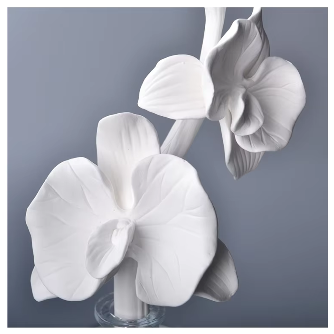 Vareta para Difusor em Cerâmica Formato de Flor Artesanal - Casa Elège