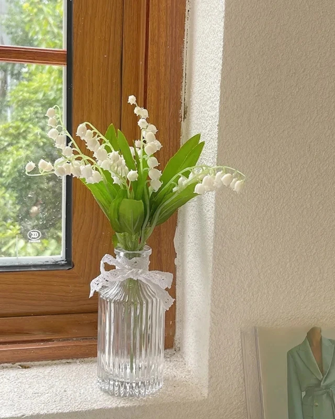 Vaso de Vidro Transparente Estilo Nórdico Minimalista - Casa Elège