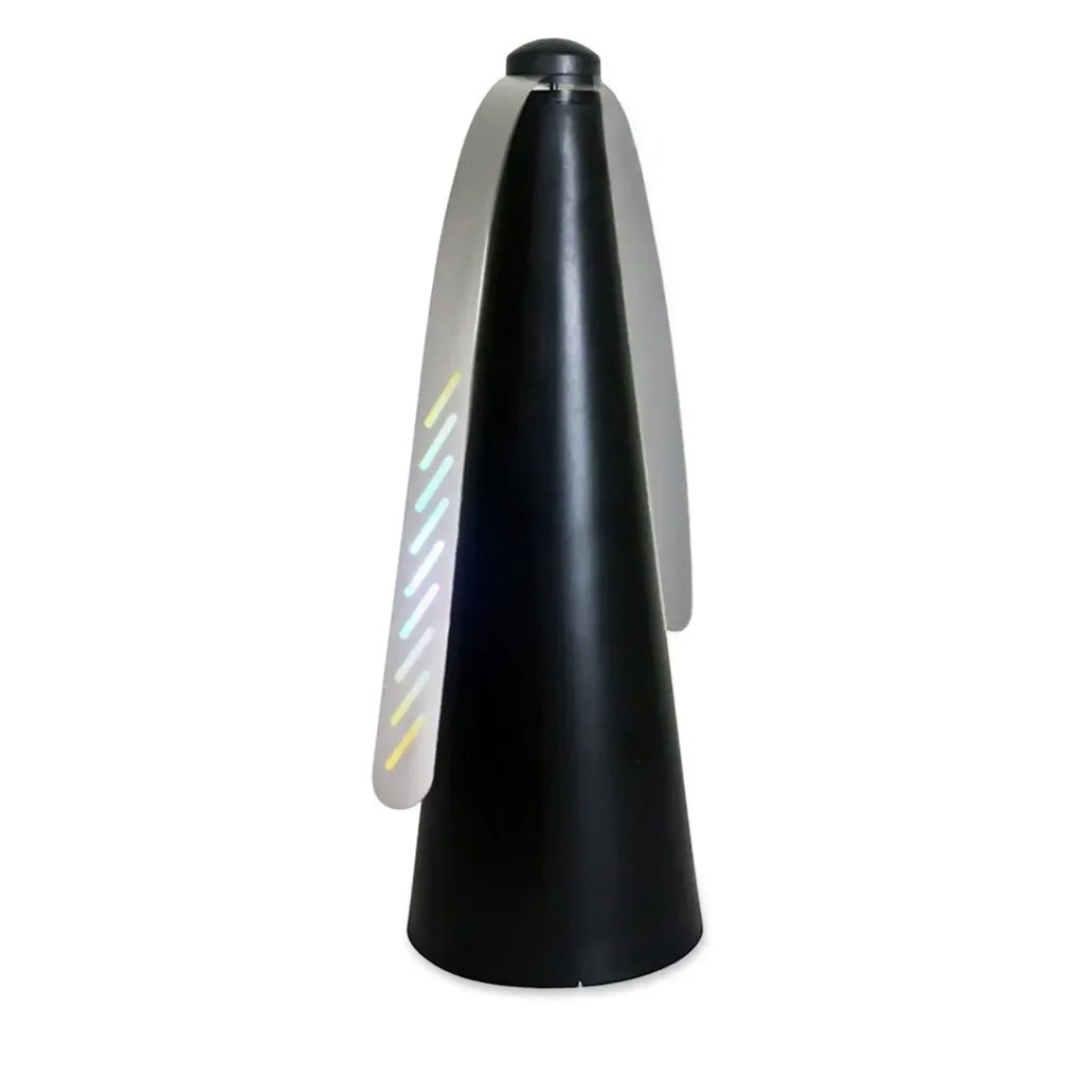 Ventilador de Mesa Repelente de Insetos Portátil Silencioso - Preto Casa Elège