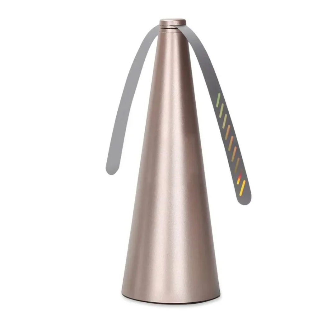Ventilador de Mesa Repelente de Insetos Portátil Silencioso - Dourado Casa Elège