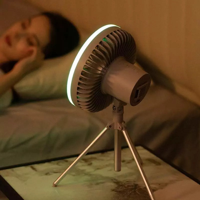 Ventilador Portátil Recarregável De Coluna - Casa Elège