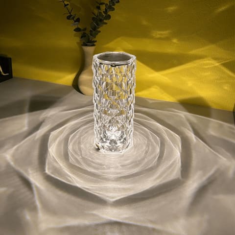Luminária de Mesa LED Sem Fio com 16 Cores e Bateria - Casa Elège