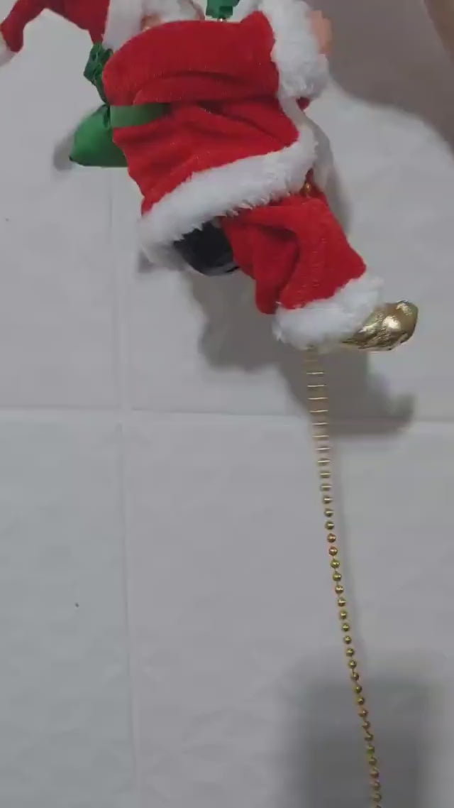 Boneco Musical Papai Noel de Natal Sobe e Desce - Casa Elège