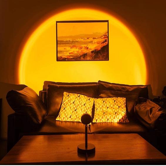 Projetor De Luz LED 4 Em 1 Giratório 360 Graus Ambiente - Casa Elège